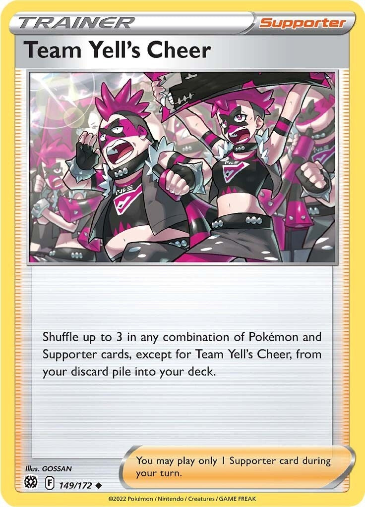 Image for Team Yell's Cheer (149/172) [SWSH09: Brilliant Stars] - Pokemon