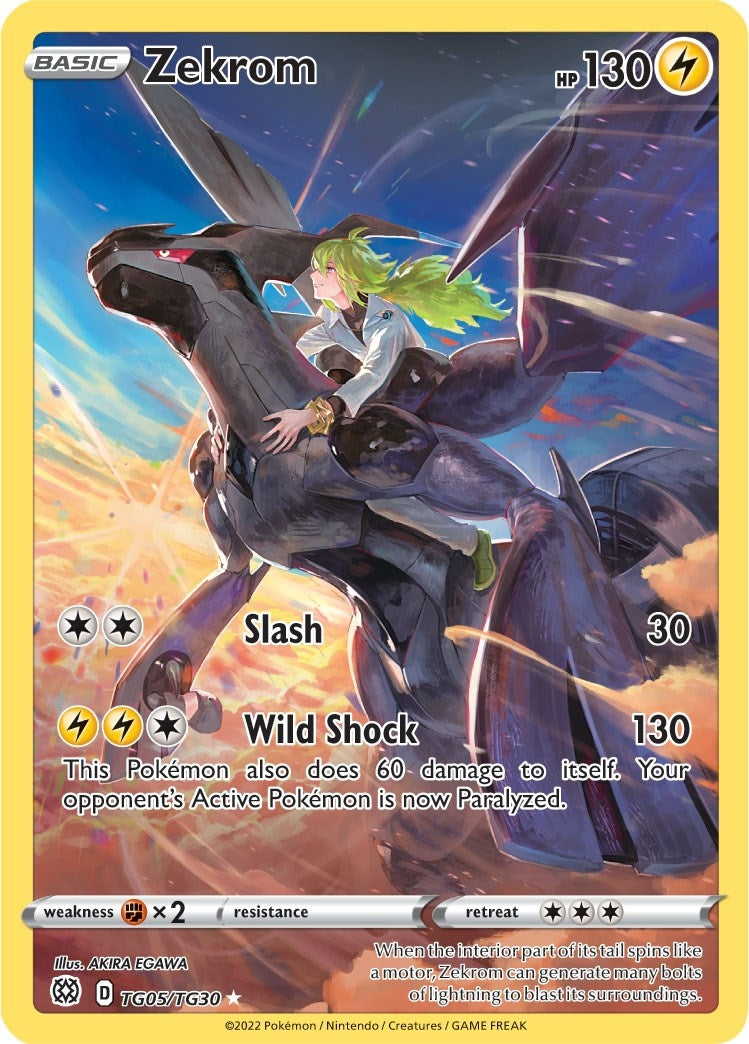 Image for Zekrom (TG05/TG30) [SWSH09: Brilliant Stars Trainer Gallery] - Pokemon