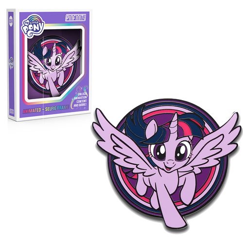 Pinfinity Augmented Reality Enamel Pin - My Little Pony Twilight Sparkle