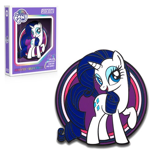 My Little Pony - Rarity AR (Augmented Reality) Enamel Pin