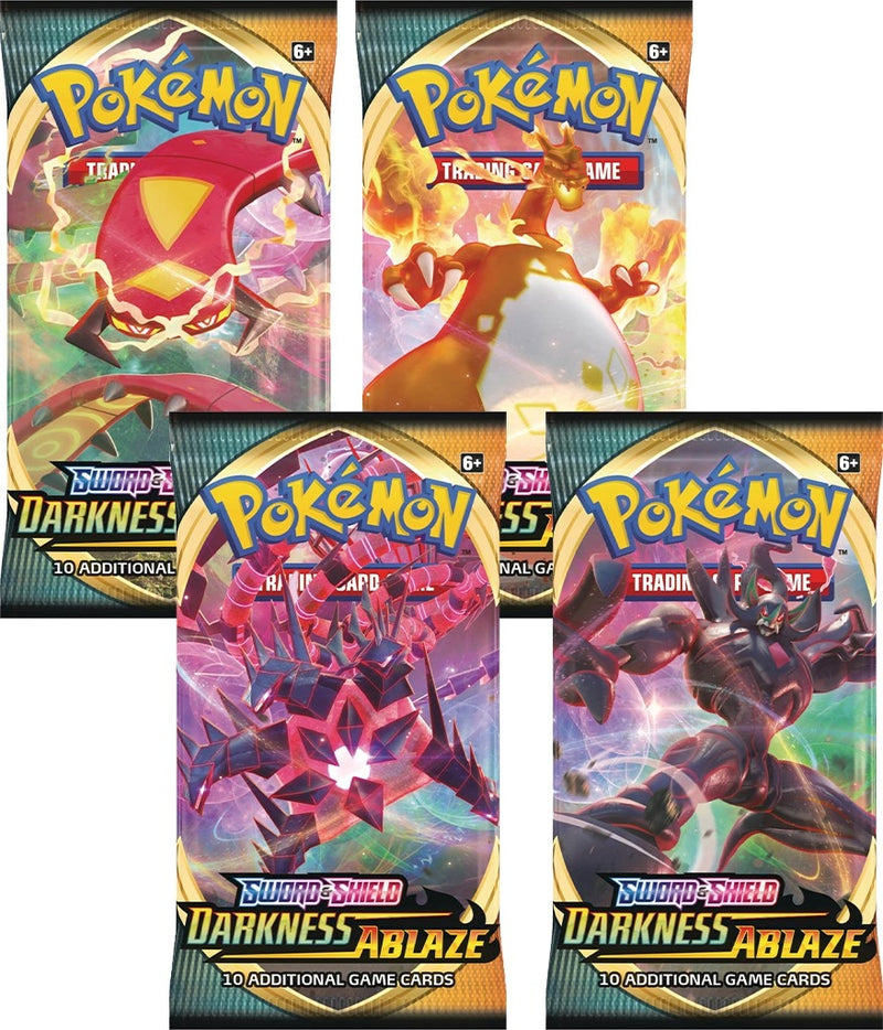 Image for Darkness Ablaze Booster Pack Art Bundle [Set of 4] - Pokemon