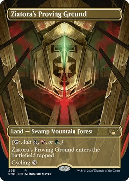 Ziatora's Proving Ground (Borderless Alternate Art) [Streets of New Capenna]