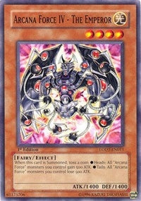 Arcana Force IV - The Emperor (LODT-EN011) (Light of Destruction)