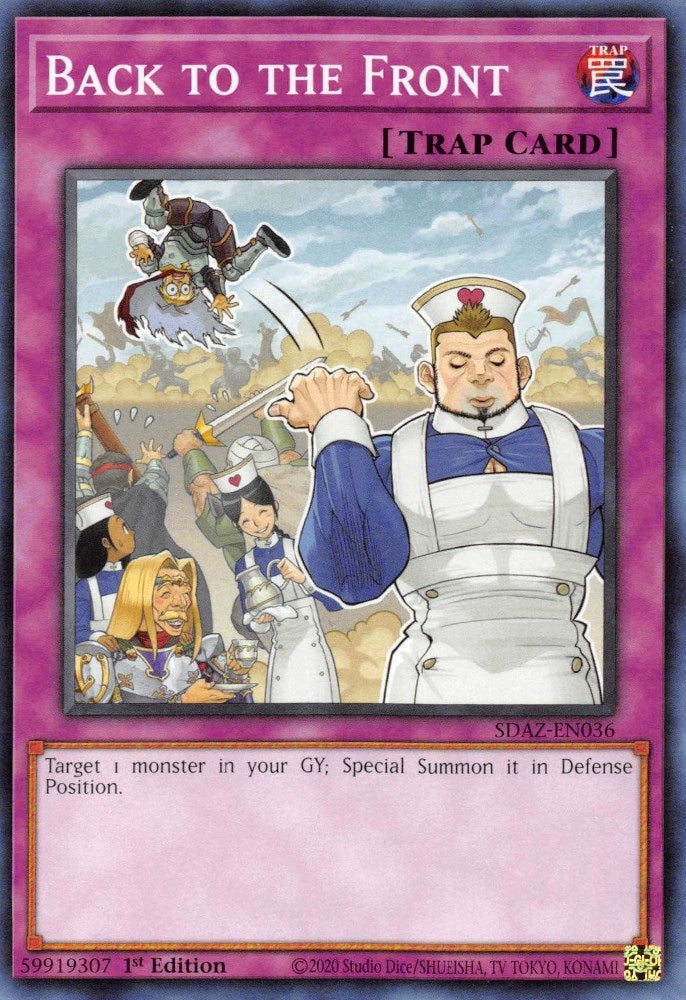 Back to the Front (SDAZ-EN036) (Structure Deck: Albaz Strike)