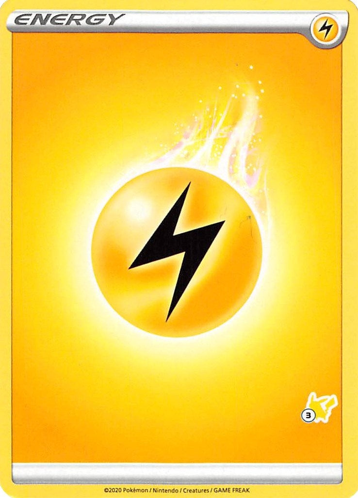 Image for Lightning Energy (#3 Pikachu Stamped) [Battle Academy 2022] - Pokemon