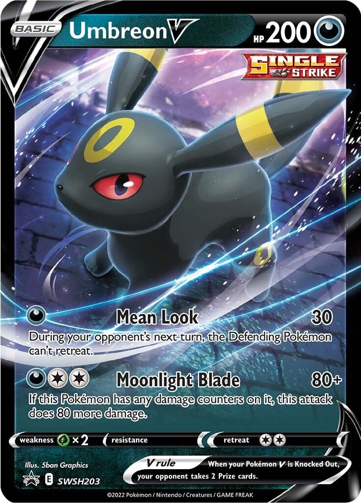 Image for Umbreon V - SWSH203 (SWSH203) [SWSH: Sword & Shield Promo Cards] - Pokemon