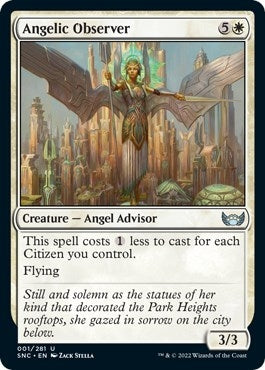 Angelic Observer (1) (Streets of New Capenna)