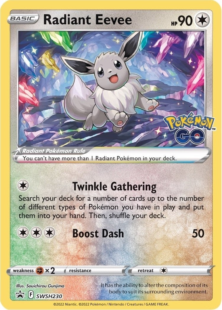 Image for Radiant Eevee - SWSH230 (SWSH230) [SWSH: Sword & Shield Promo Cards] - Pokemon