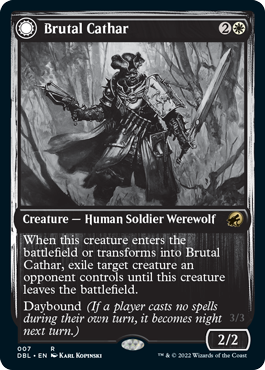 Brutal Cathar (7) [Innistrad: Double Feature]