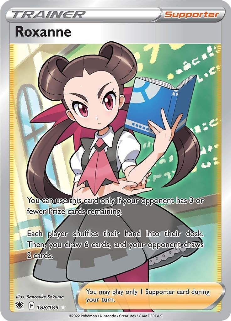 Image for Roxanne (Full Art) (188/189) [SWSH10: Astral Radiance] - Pokemon
