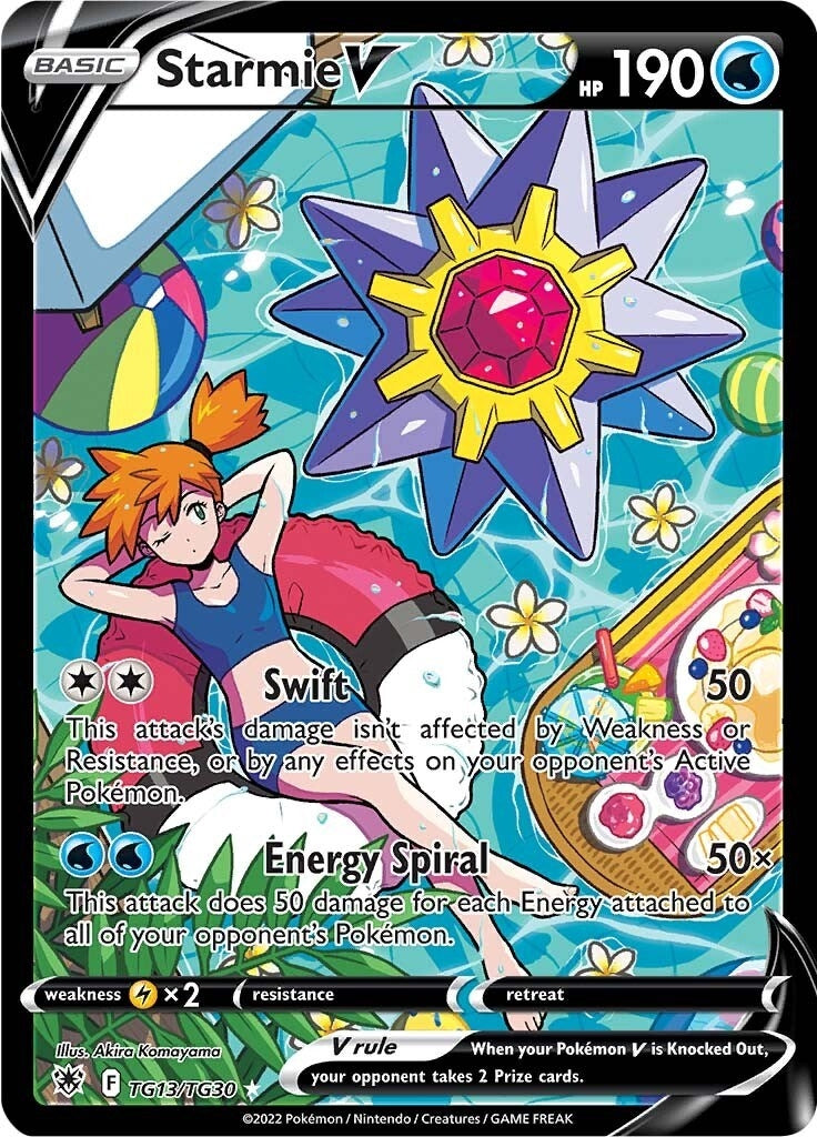Image for Starmie V (TG13/TG30) [SWSH10: Astral Radiance Trainer Gallery] - Pokemon