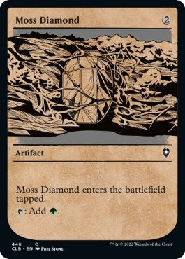 Moss Diamond (Showcase) (448) (Commander Legends: Battle for Baldur's Gate)