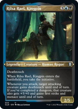Rilsa Rael, Kingpin (Foil Etched) (550) (Commander Legends: Battle for Baldur's Gate)