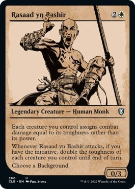 Rasaad yn Bashir (Showcase) (380) (Commander Legends: Battle for Baldur's Gate)