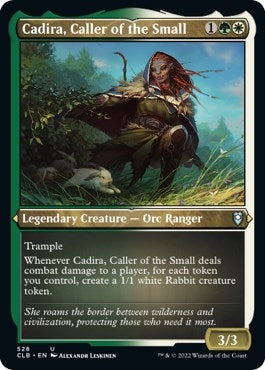Cadira, Caller of the Small (Foil Etched) (528) (Commander Legends: Battle for Baldur's Gate)
