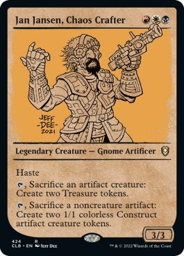 Jan Jansen, Chaos Crafter (Showcase) (424) (Commander Legends: Battle for Baldur's Gate)
