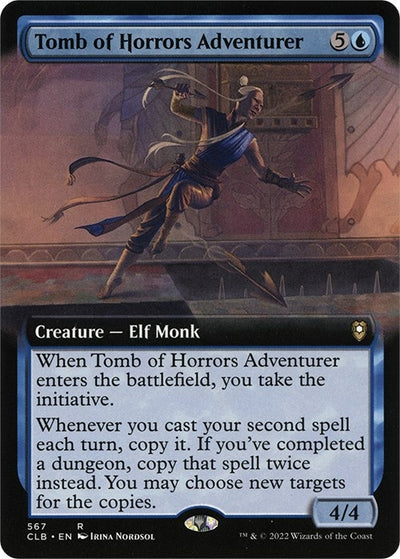 Tomb of Horrors Adventurer (Extended Art) [Commander Legends: Battle for Baldur's Gate]