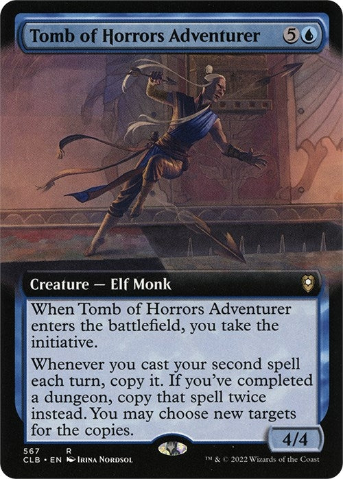 Tomb of Horrors Adventurer (Extended Art) [Commander Legends: Battle for Baldur's Gate]