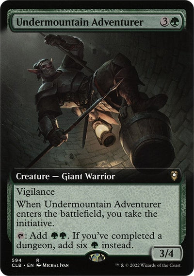 Undermountain Adventurer (Extended Art) [Commander Legends: Battle for Baldur's Gate]