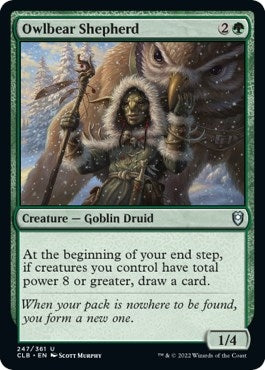 Owlbear Shepherd (247) (Commander Legends: Battle for Baldur's Gate)