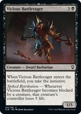 Vicious Battlerager [Commander Legends: Battle for Baldur's Gate]