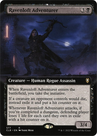 Ravenloft Adventurer (Extended Art) (577) (Commander Legends: Battle for Baldur's Gate)