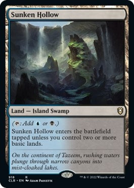 Sunken Hollow (918) [Commander Legends: Battle for Baldur's Gate]