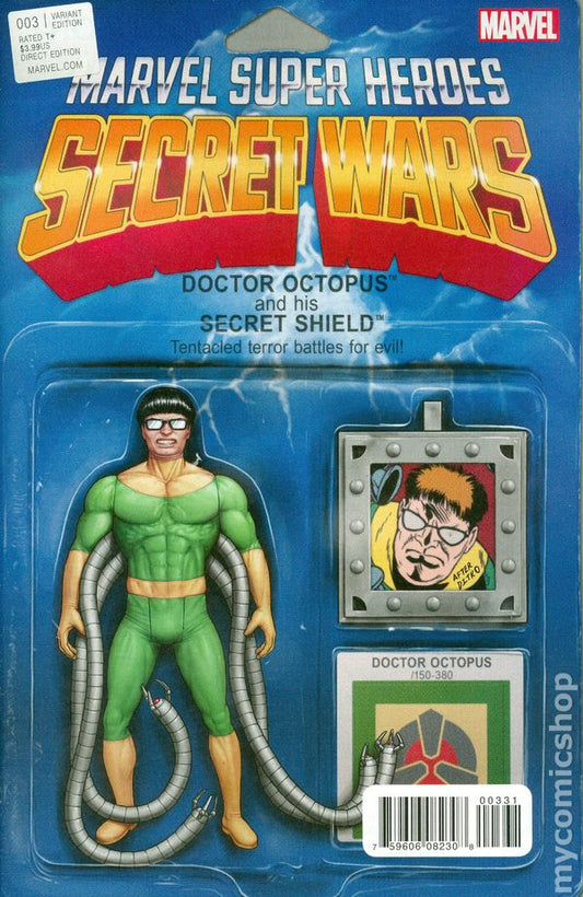 Secret Wars #3 (Of 8) Christopher Action Figure Variant