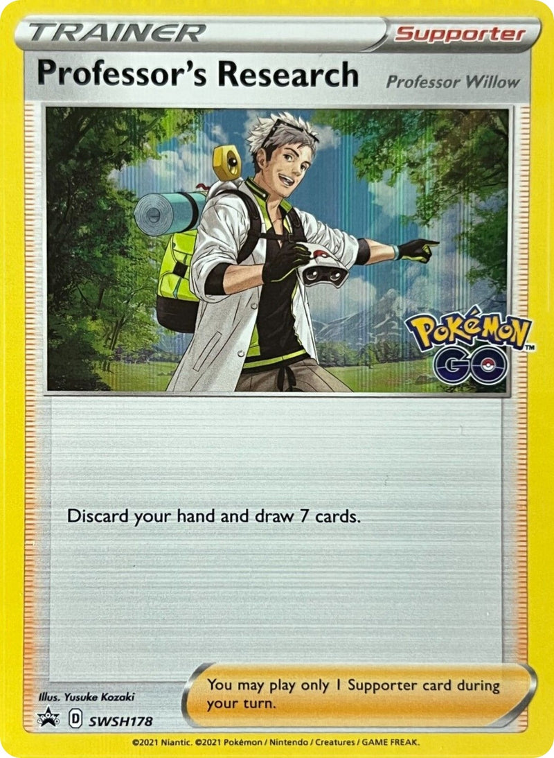 Image for Professor's Research - SWSH178 (SWSH178) [SWSH: Sword & Shield Promo Cards] - Pokemon