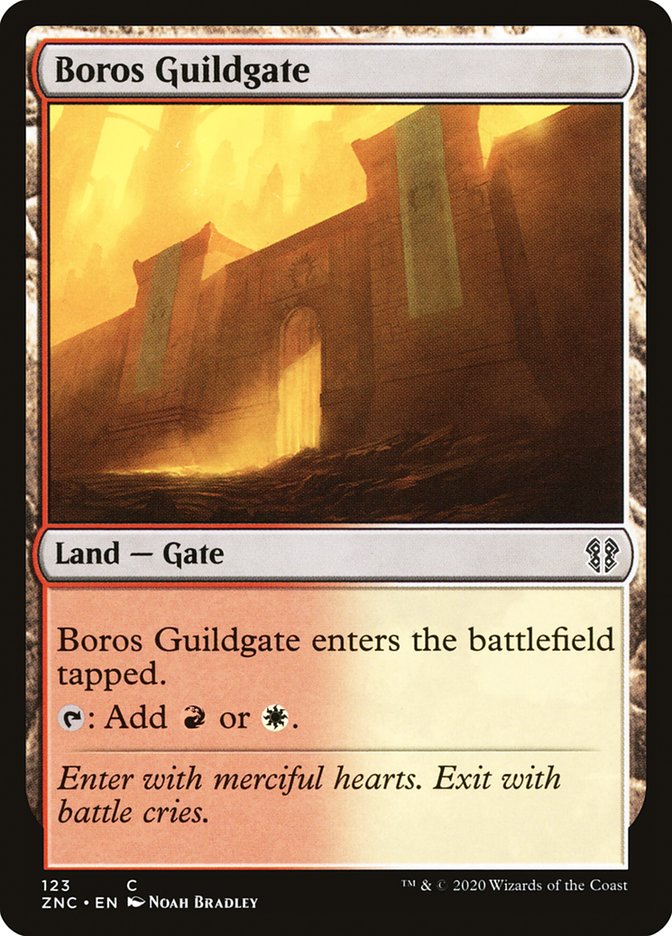 Boros Guildgate (123) [Zendikar Rising]
