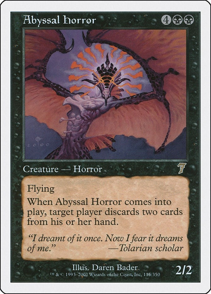 Abyssal Horror (115) [7th Edition]