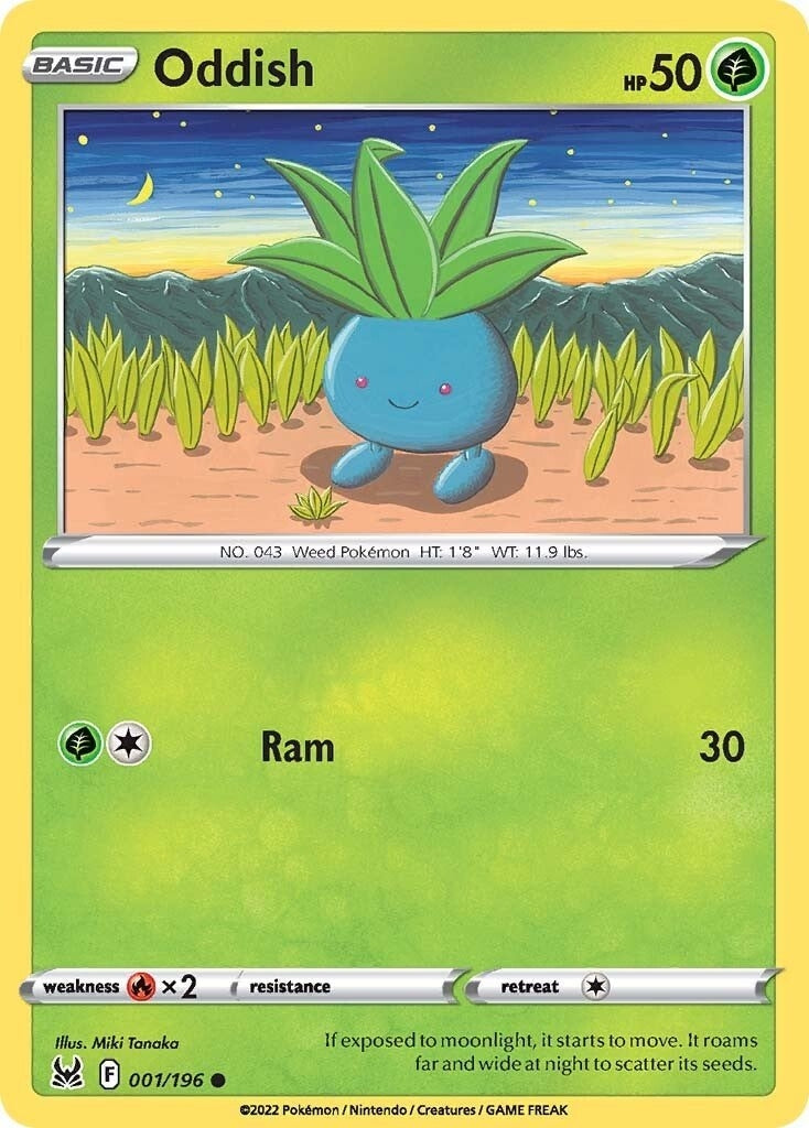 Image for Oddish (001/196) [SWSH11: Lost Origin] - Pokemon