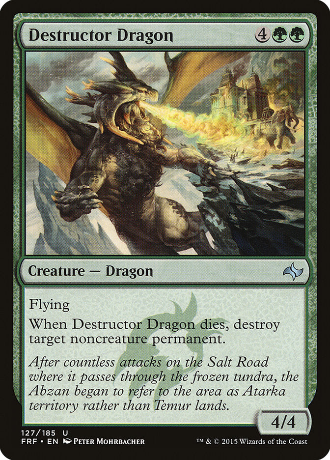 Destructor Dragon (127) [Fate Reforged]