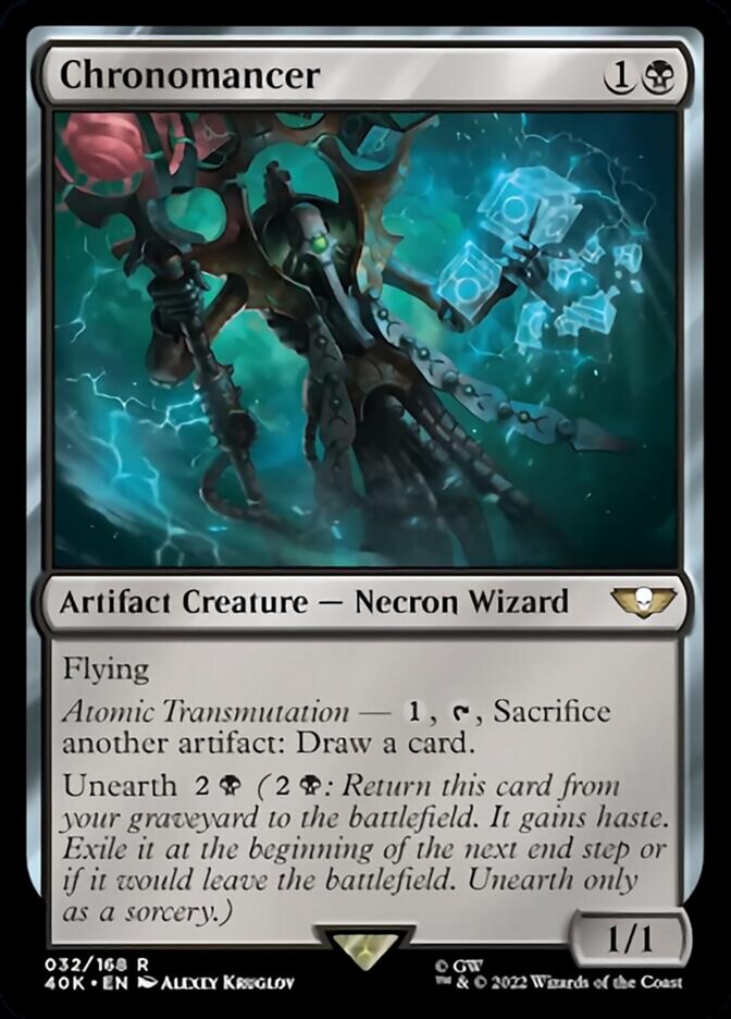 Chronomancer (Surge Foil) (32) [Universes Beyond: Warhammer 40,000]