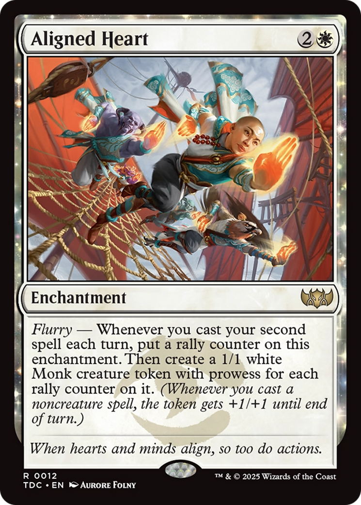Aligned Heart (12) [Tarkir: Dragonstorm]