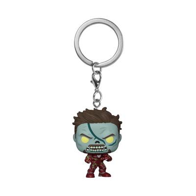 Marvel What If...? Zombie Iron Man POP! Keychain