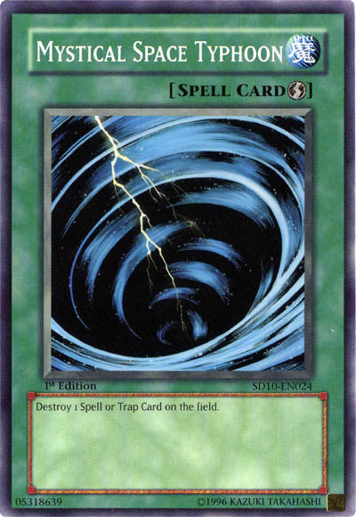 Mystical Space Typhoon (SD10-EN024) (Structure Deck: Machine Re-Volt)