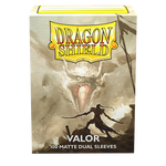 Dragon Shield: Standard 100ct Sleeves - Valor (Dual Matte)