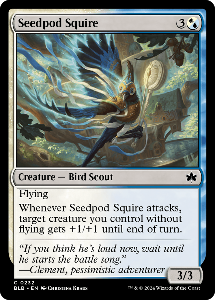 Seedpod Squire (232) (Bloomburrow)