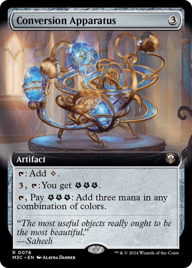 Conversion Apparatus (Extended Art) (Ripple Foil) (76) [Modern Horizons 3]