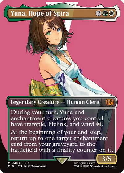 Yuna, Hope of Spira (Borderless) (Japanese) [FINAL FANTASY]