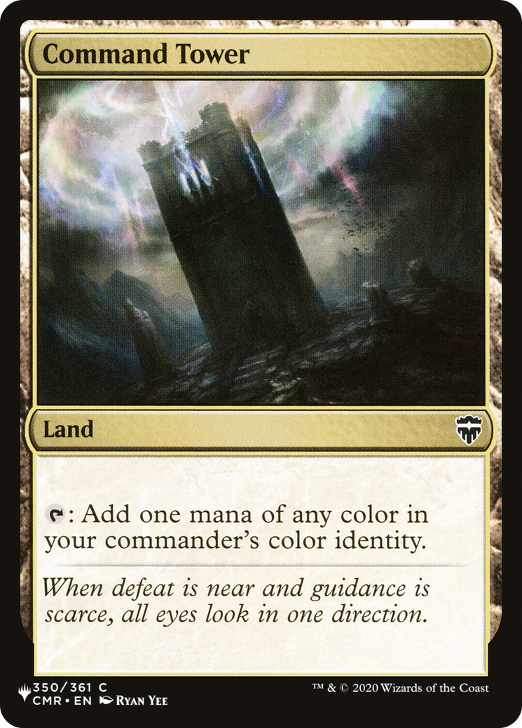 Command Tower (CMR) (350/361) [The List Reprints]