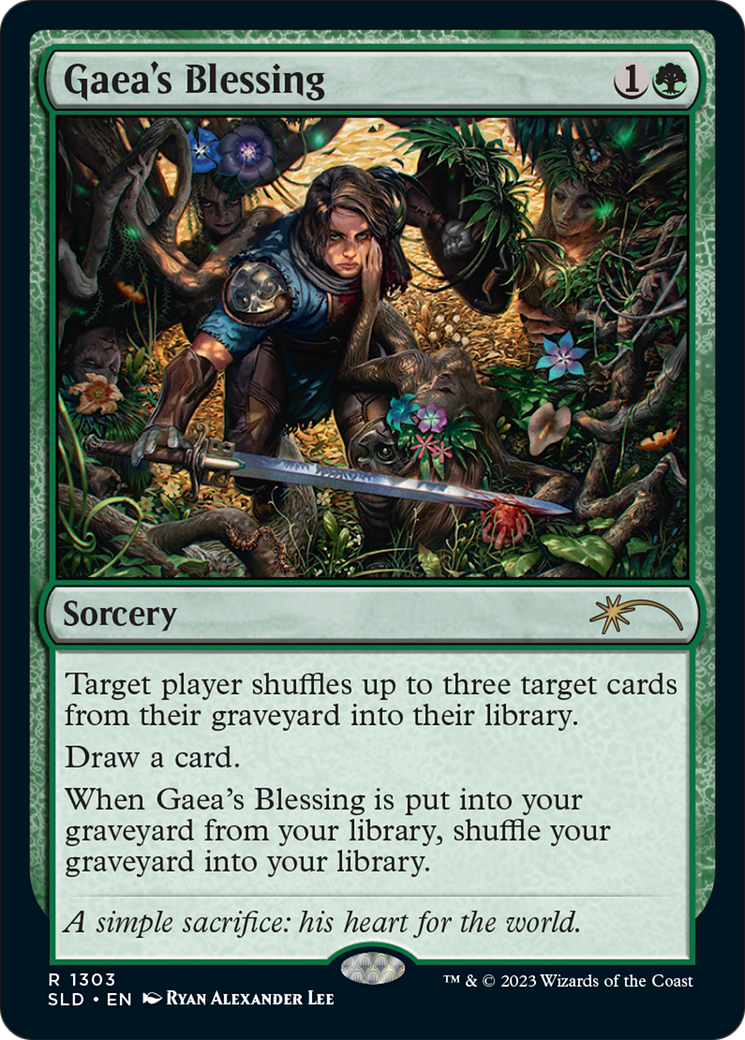 Gaea's Blessing (1303) (Secret Lair Drop Series)