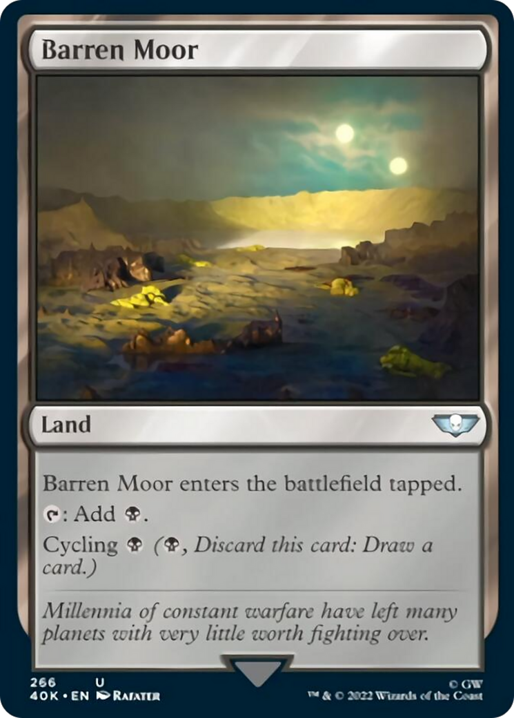 Barren Moor (266) [Universes Beyond: Warhammer 40,000]