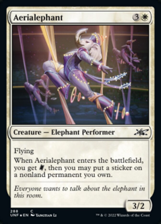 Aerialephant (Galaxy Foil) (288) [Unfinity]