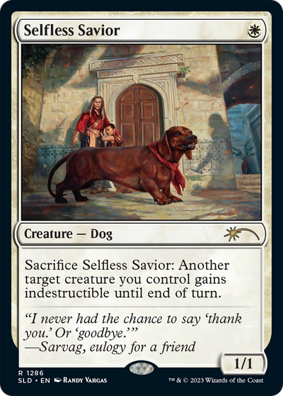 Selfless Savior (1286) (Secret Lair Drop Series)