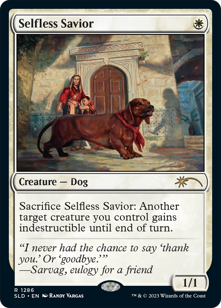 Selfless Savior (1286) (Secret Lair Drop Series)