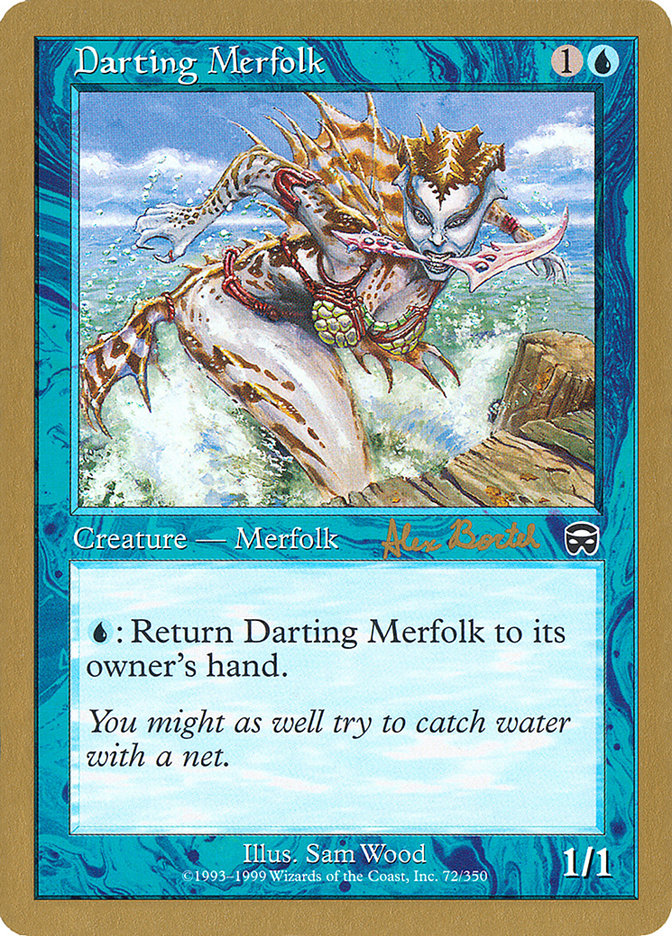 Darting Merfolk - 2001 Alex Borteh (MMQ) [World Championship Decks]