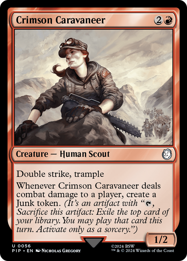Crimson Caravaneer (56) (Universes Beyond: Fallout)