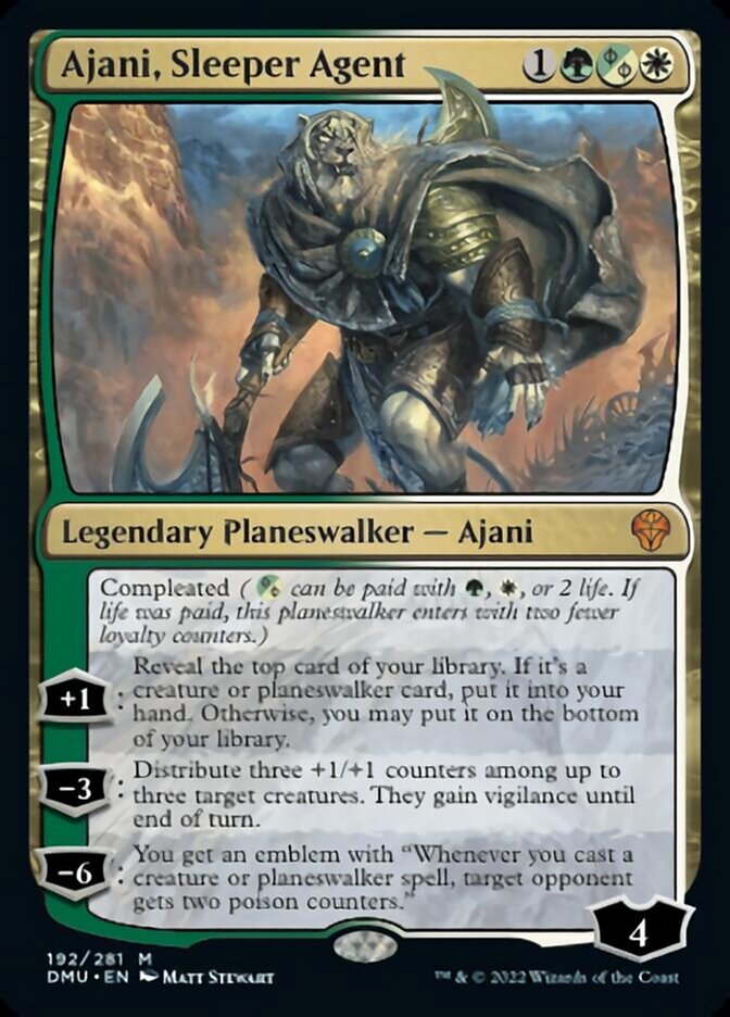 Ajani, Sleeper Agent (192) [Dominaria United]